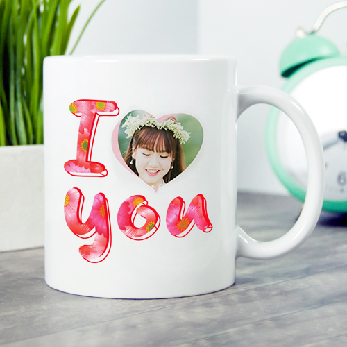 포토머그컵 아이 러브 유